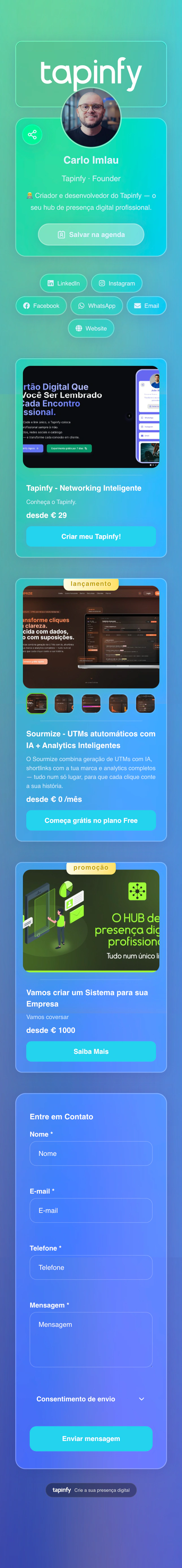 Tapinfy - Carlo Imlau